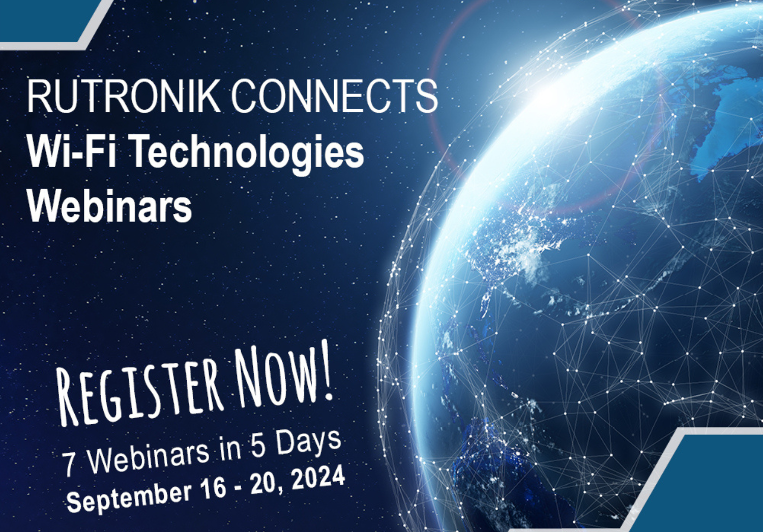 Webinars Rutronik connects: Wi-Fi Solutions