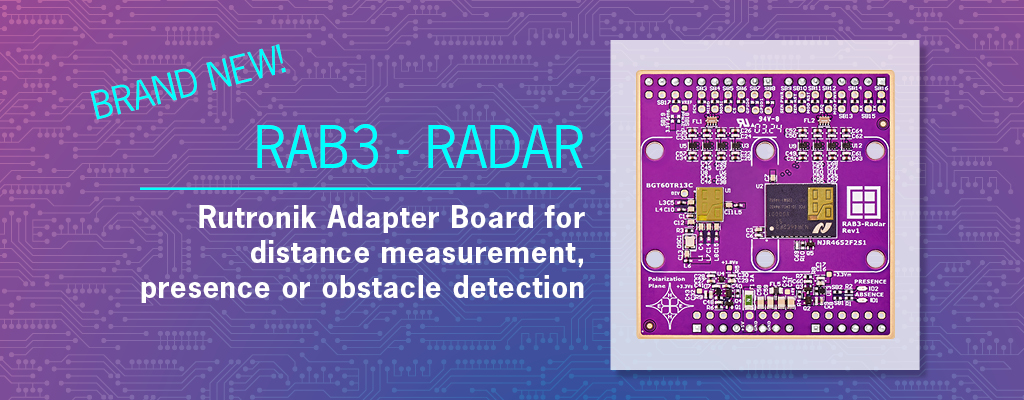 Rutronik Adapter Board – RAB3 for Radar