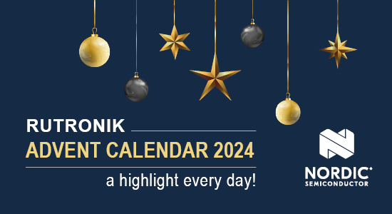 Advent magic with Rutronik: 24 doors, 24 chances to win!