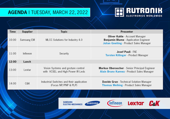 Agenda TechTalk Industry 4.0 