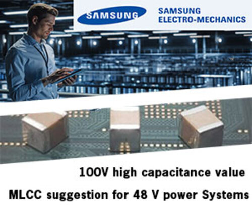 100 V High Capacitance Value MLCC