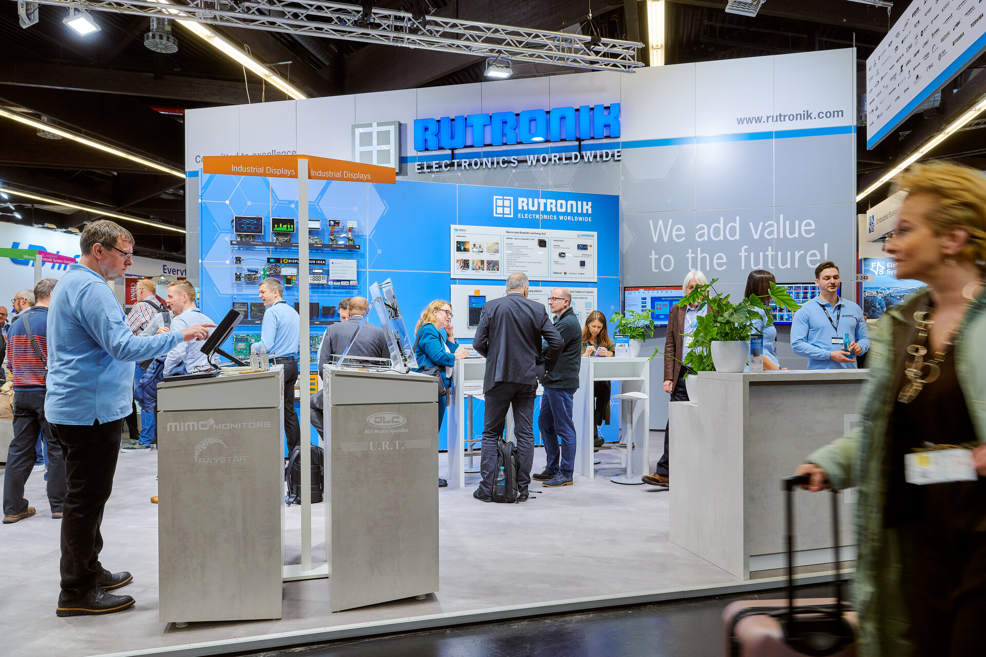 Rutronik booth at Embedded World 2023