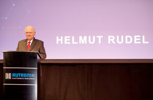 Helmut Rudel, founder and president of Rutronik Rutronik bids a sad farewell to Helmut Rudel, Rutronik's founder and president. He passed away at the age of 87.