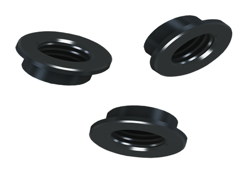 Keystone introduces new "Zero-Height" metric thread inserts for PCBs.