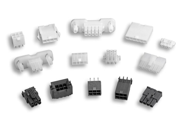 The connector family from Molex opens up a wide area of possible applications.