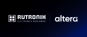 Teaser picture corporate news franchise Rutronik and altera teaserpicture showing logo of Rutronik and altera
