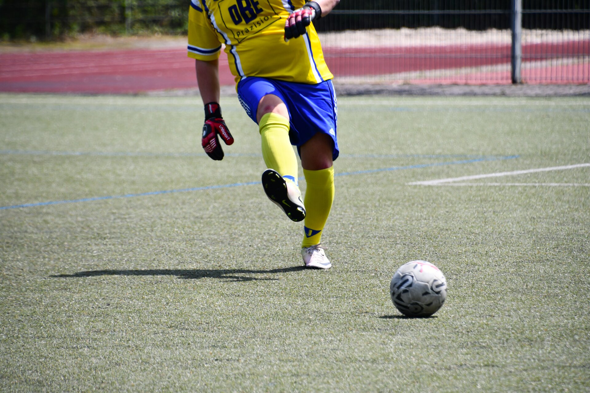 Fußballspiel: Hightlight