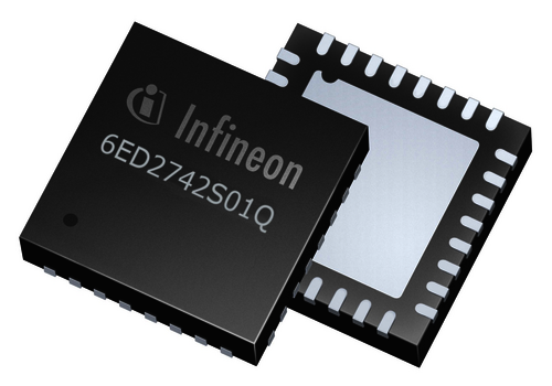 Three-phase SOI-based gate driver MOTIX™ 6ED2742S01Q from Infineon