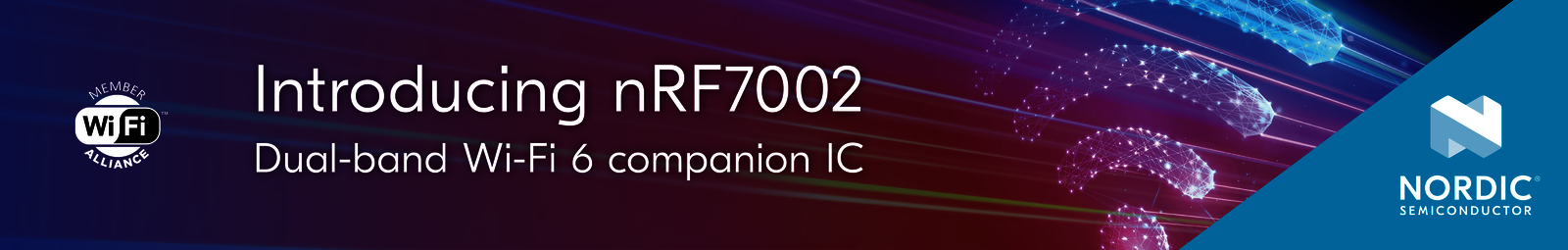 Nordic nRF7002 - Dual-band Wi-Fi 6 companion IC