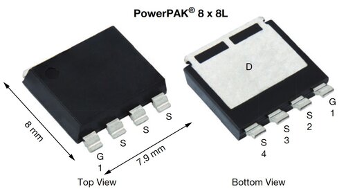 VISHAY: 60V AND 80V N-CHANNEL MOSFETS IN POWERPAK® 8X8L PACKAGE