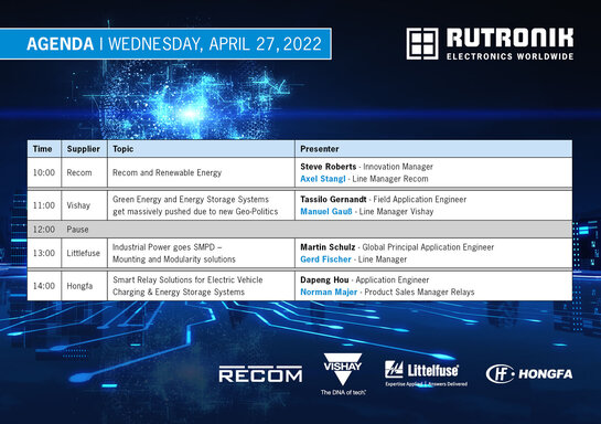 Agenda TechTalk meets Energy & Power