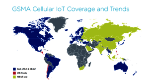 GSMA Cellular IoT Coverage and Trends