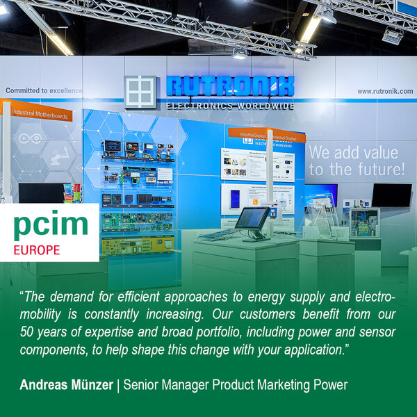 Rutronik at PCIM 2023