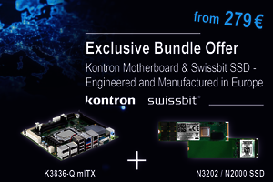 Exclusive Kontron/Swissbit Bundle Offer from Rutronik Unlock Industrial-Grade Computing made in Europe - with Kontron & Swissbit