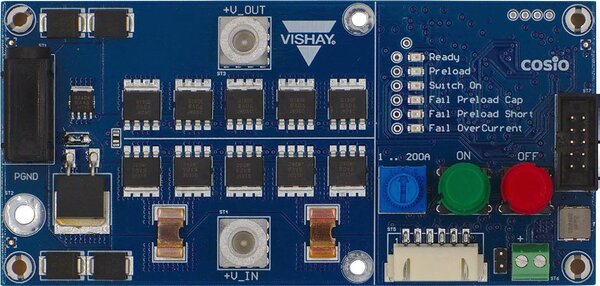 The smart eFuse from Vishay ensures maximum safety, efficiency, and reliability for the 48 V electrical system.