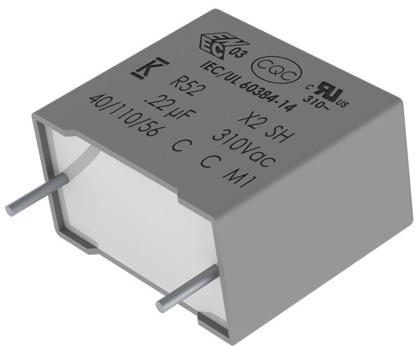 Kemet R52 X2 EMI Suppression Film Capacitor