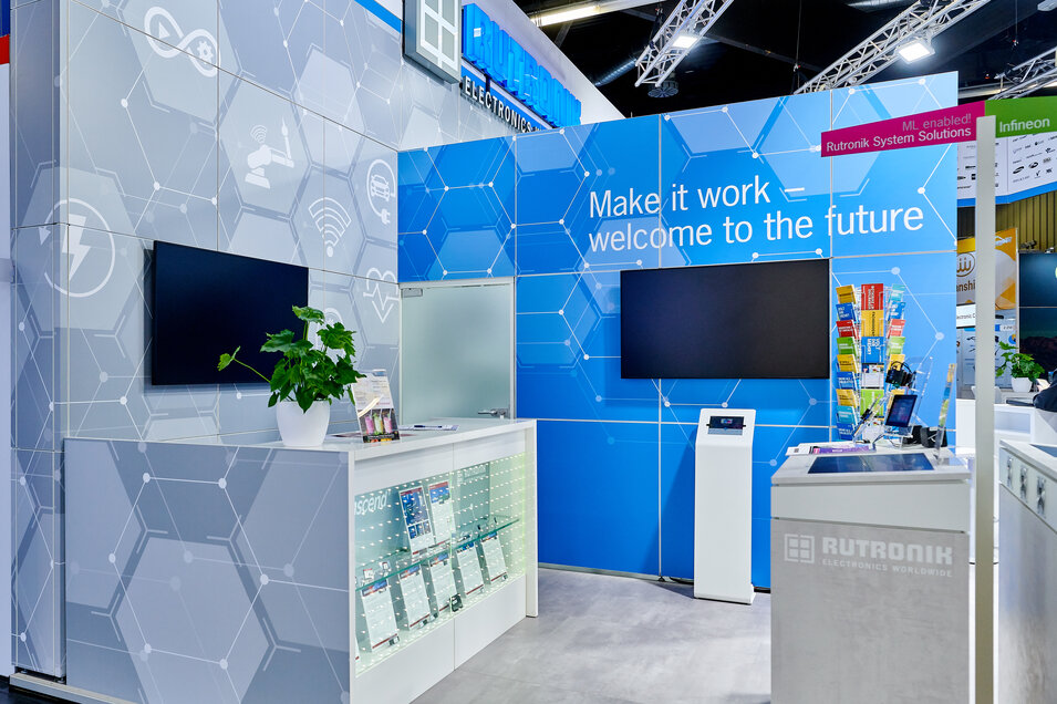 Rutronik booth at Embedded World 2023