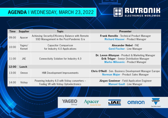 Agenda TechTalk Industry 4.0 