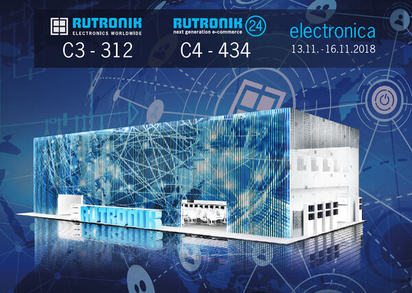  Visit Rutronik in hall C3-312 and C4-434