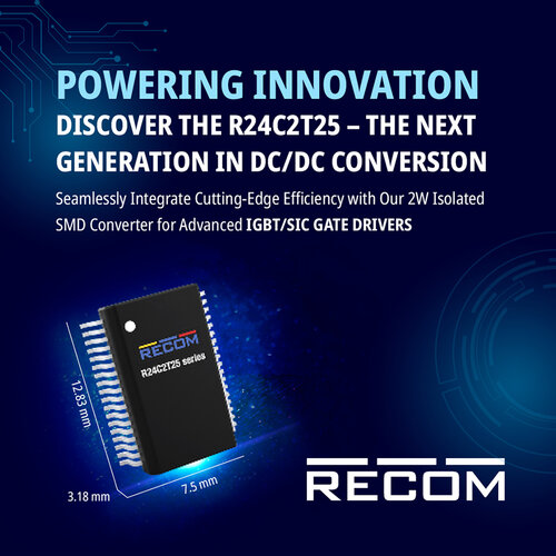RECOM: RxxC2Txx Series Precision Power