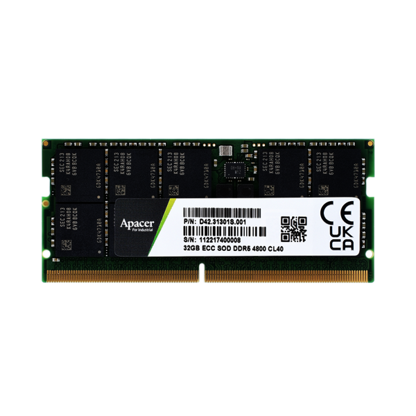 Image High Speed - DDR5 - 5600 - ECC SODIMM Image High Speed - DDR5 - 5600 - ECC SODIMM