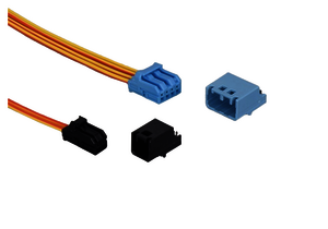 The MX81 series from JAE offers unsealed automotive connectors for space-saving board-to-cable and inline applications. The MX81 series from JAE offers unsealed automotive connectors for space-saving board-to-cable and inline applications.