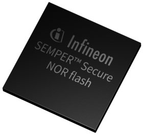 Bild 3: Mit seinen Sicherheitsfunktionen bietet der SEMPER Secure NOR-Flash sicherheitsrelevanten Systemen einen hohen Schutz vor verschiedenen Bedrohungen. (Bild: Infineon)