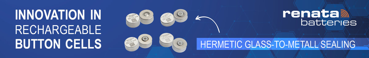 renata batteries - Innovation in rechargeable button cells