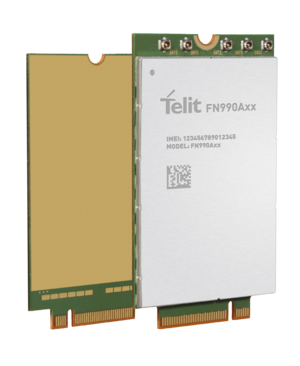 The FN990Axx series from Telit is suitable for high-performance and bandwidth-intensive applications. The FN990Axx series from Telit is suitable for high-performance and bandwidth-intensive applications.