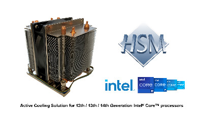 News: Active Cooling Solution for 12th / 13th / 14th Generation Intel® Core™ processors