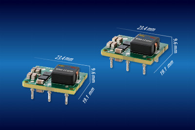 News: RECOM - Highly efficient wide-input DC/DC Converters in 1/32nd bricks