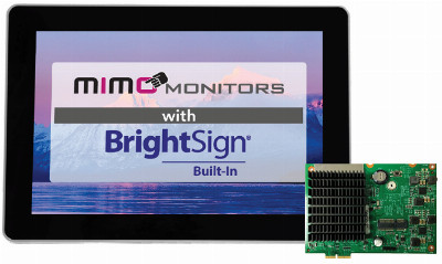 News: Mimo Monitors BrightSign Built-In Touchscreen Monitors