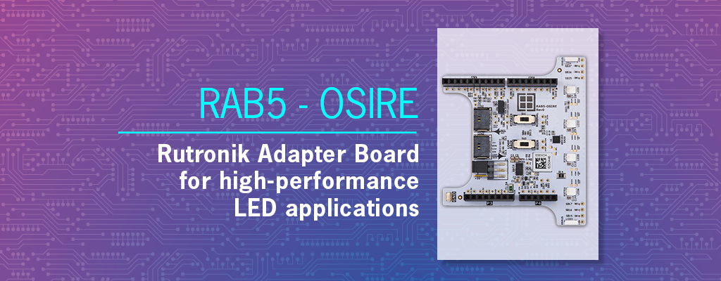 Rutronik Adapter Board – RAB5 OSIRE Rutronik Adapter Board – RAB5 OSIRE