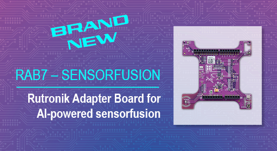 Rutronik Adapter Board - RAB7 SENSORFUSION Rutronik Adapter Board - RAB7 SENSORFUSION