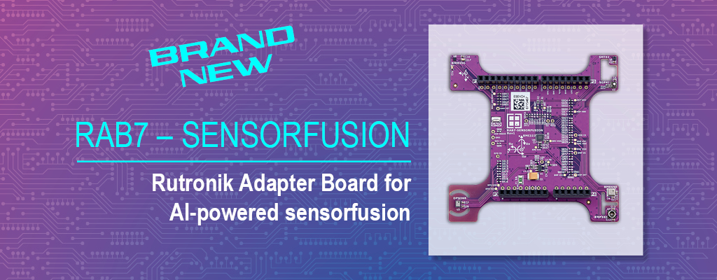 Rutronik Adapter Board - RAB7 SENSORFUSION Rutronik Adapter Board - RAB7 SENSORFUSION